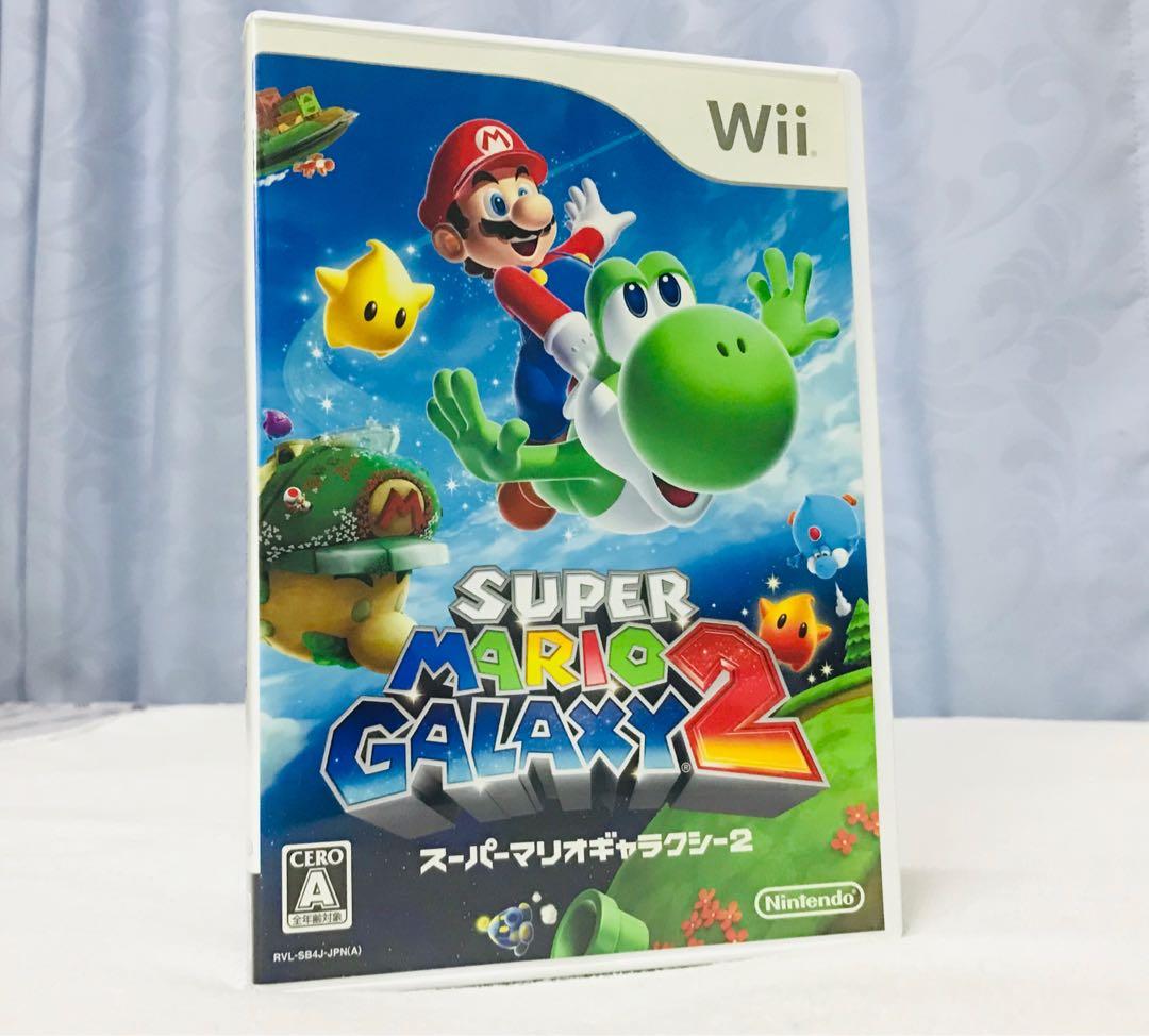 Wii game Mario Galaxy 2 日版 新淨, 電子遊戲, 電子遊戲, Nintendo 任天堂 Carousell