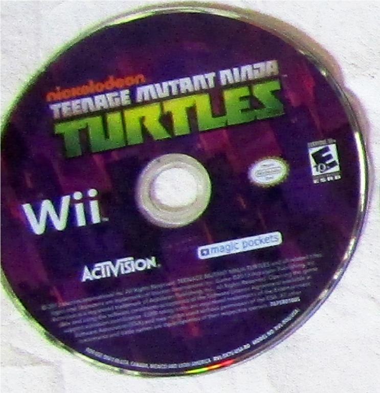 nickelodeon teenage mutant ninja turtles wii