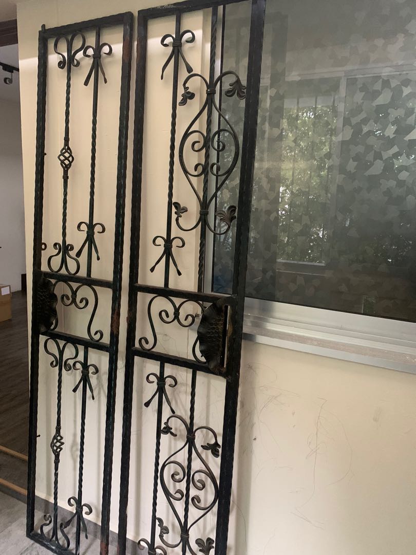 Decorative Wrought Iron Dog Gates Shelly Lighting