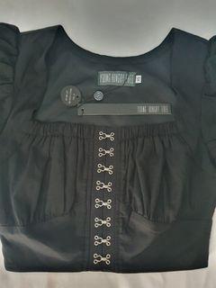Young Hungry Free Black Crop Top