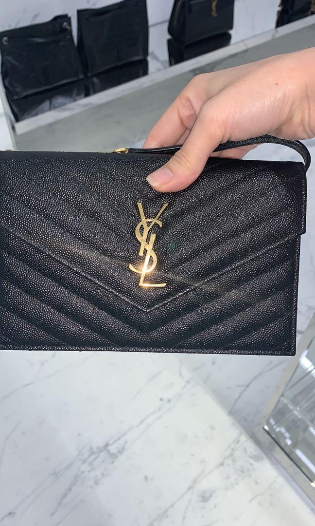 YSL Saint Laurent Sling Bag, Luxury, Bags & Wallets on Carousell