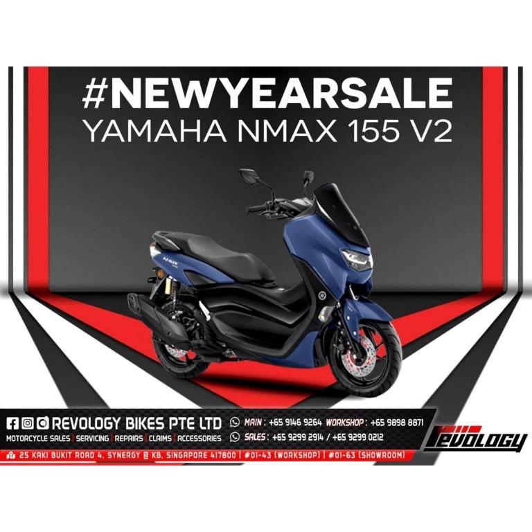 2021 New Year Sale Yamaha Nmax 155 Motorcycles Motorcycles For Sale Class 2b On Carousell