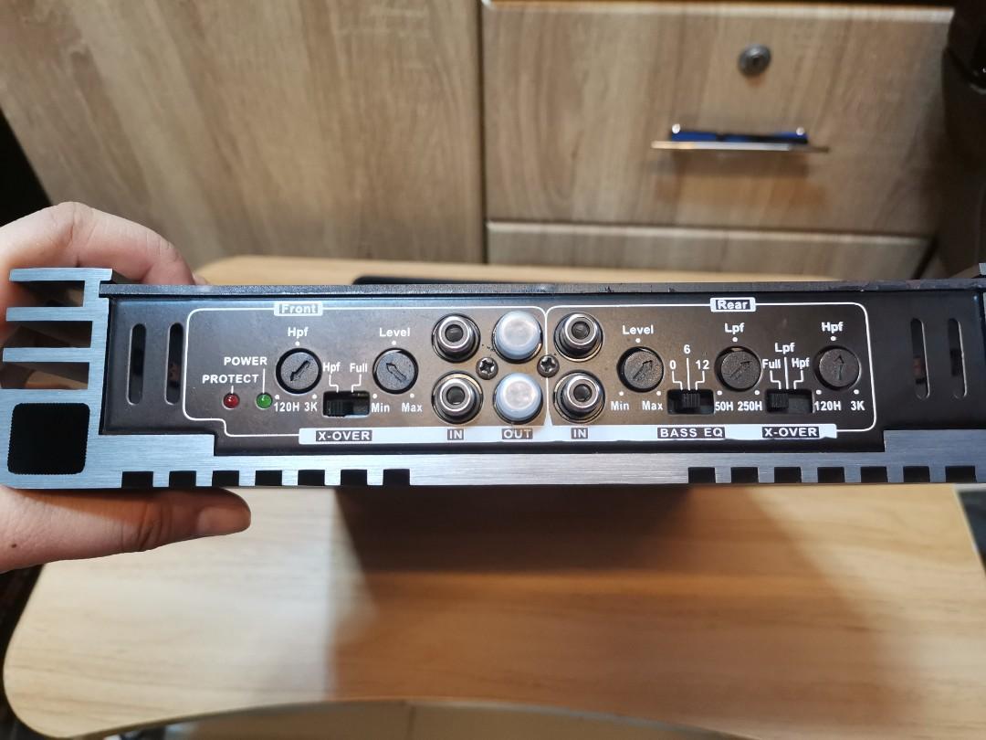 4 Channel High Power Amplifier 4k watts, Hobbies & Toys, Music & Media ...