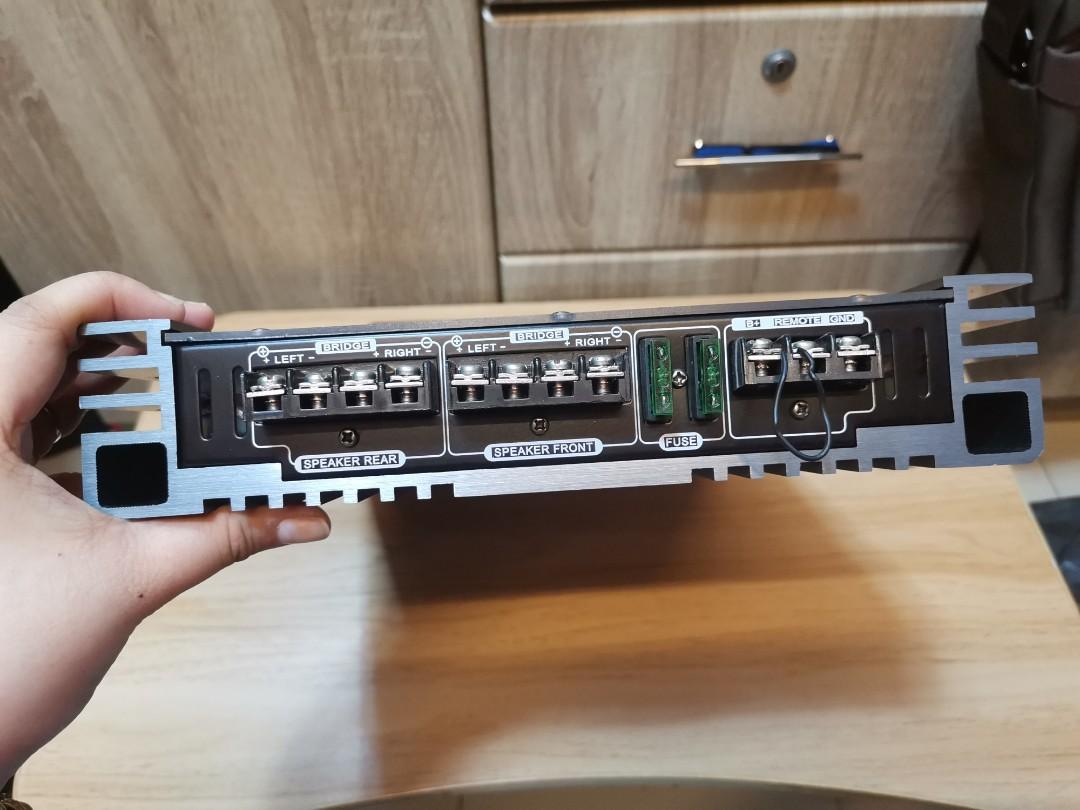 4 Channel High Power Amplifier 4k watts, Hobbies & Toys, Music & Media ...