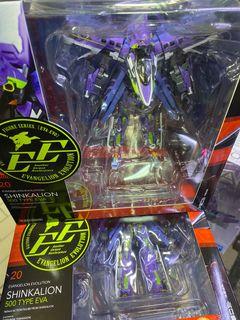 全新 行版 山口式 海洋堂《新幹線變形機器人》REVOLTECH EVANGELION EVOLUTION Shinkalion（シンカリオン） 500 TYPE EVA 初號機