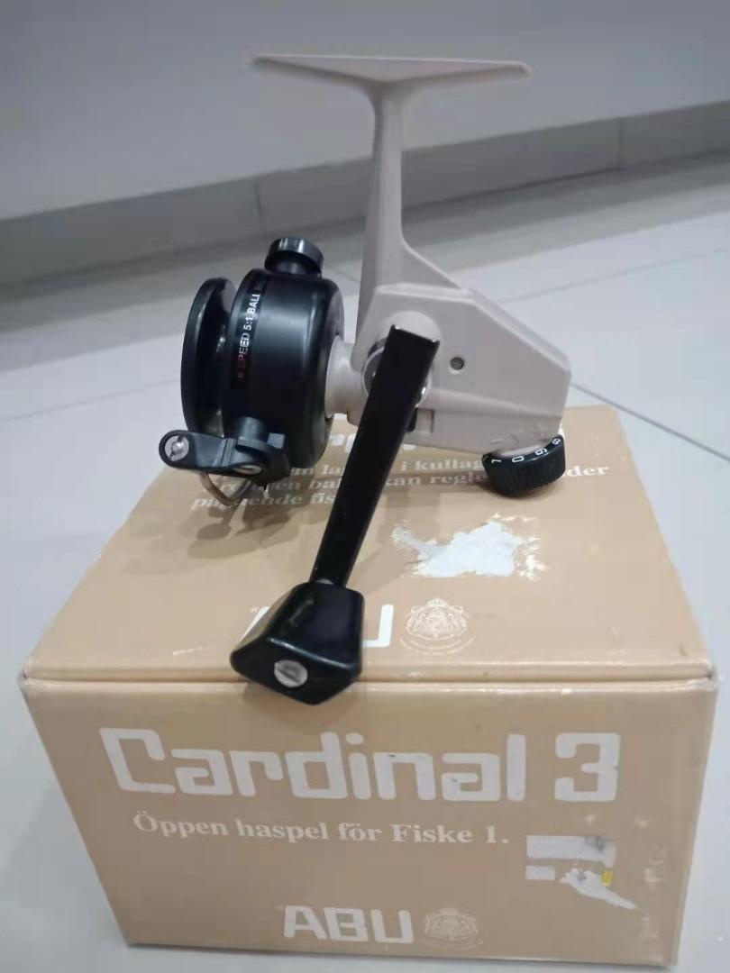 Vintage ABU Cardinal 3 spinning reel, Hobbies & Toys, Memorabilia &  Collectibles, Vintage Collectibles on Carousell