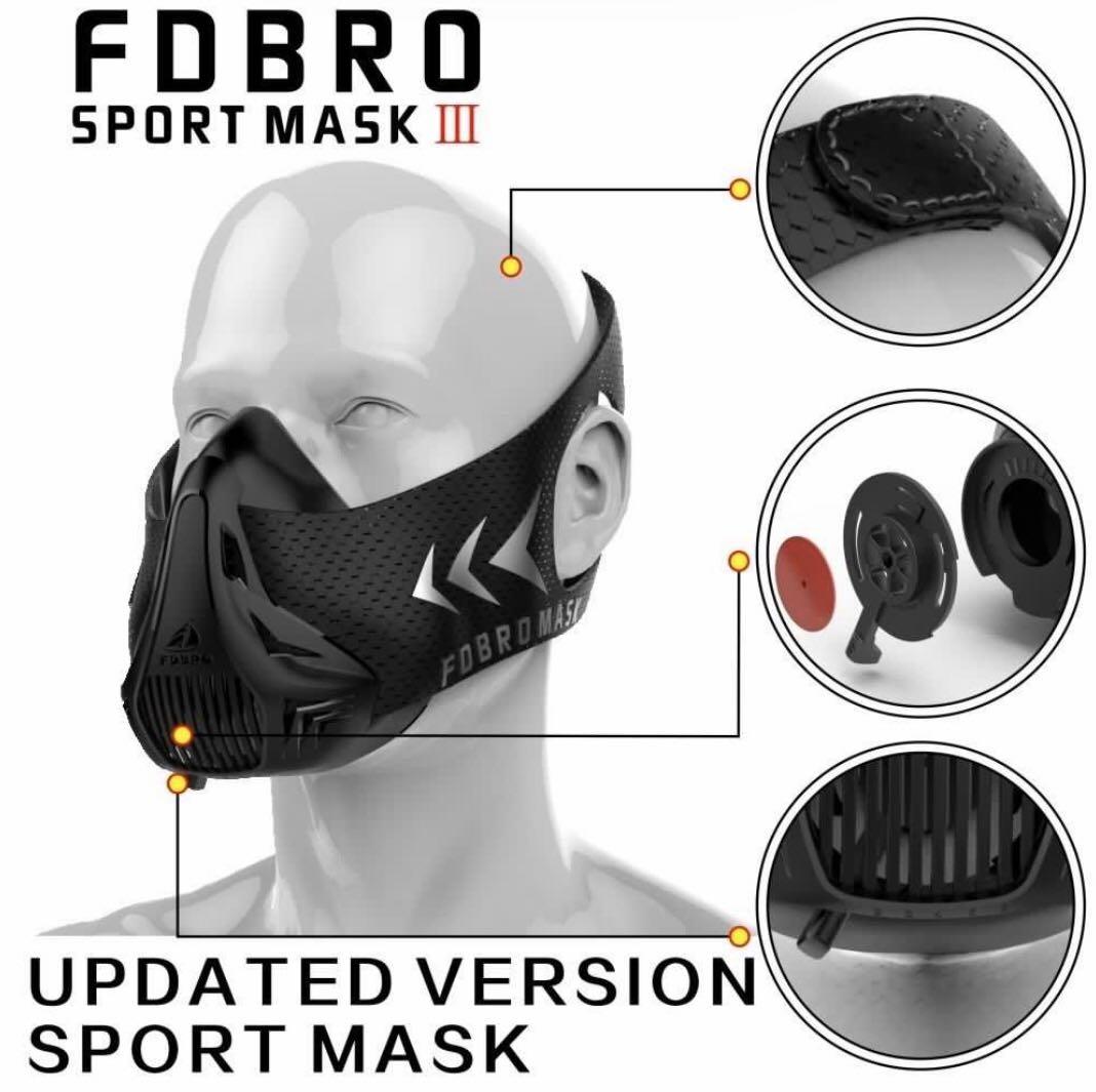 Elevation Training Mask 3.0 - Altitude Simulating Cardio & Conditioning  Mask