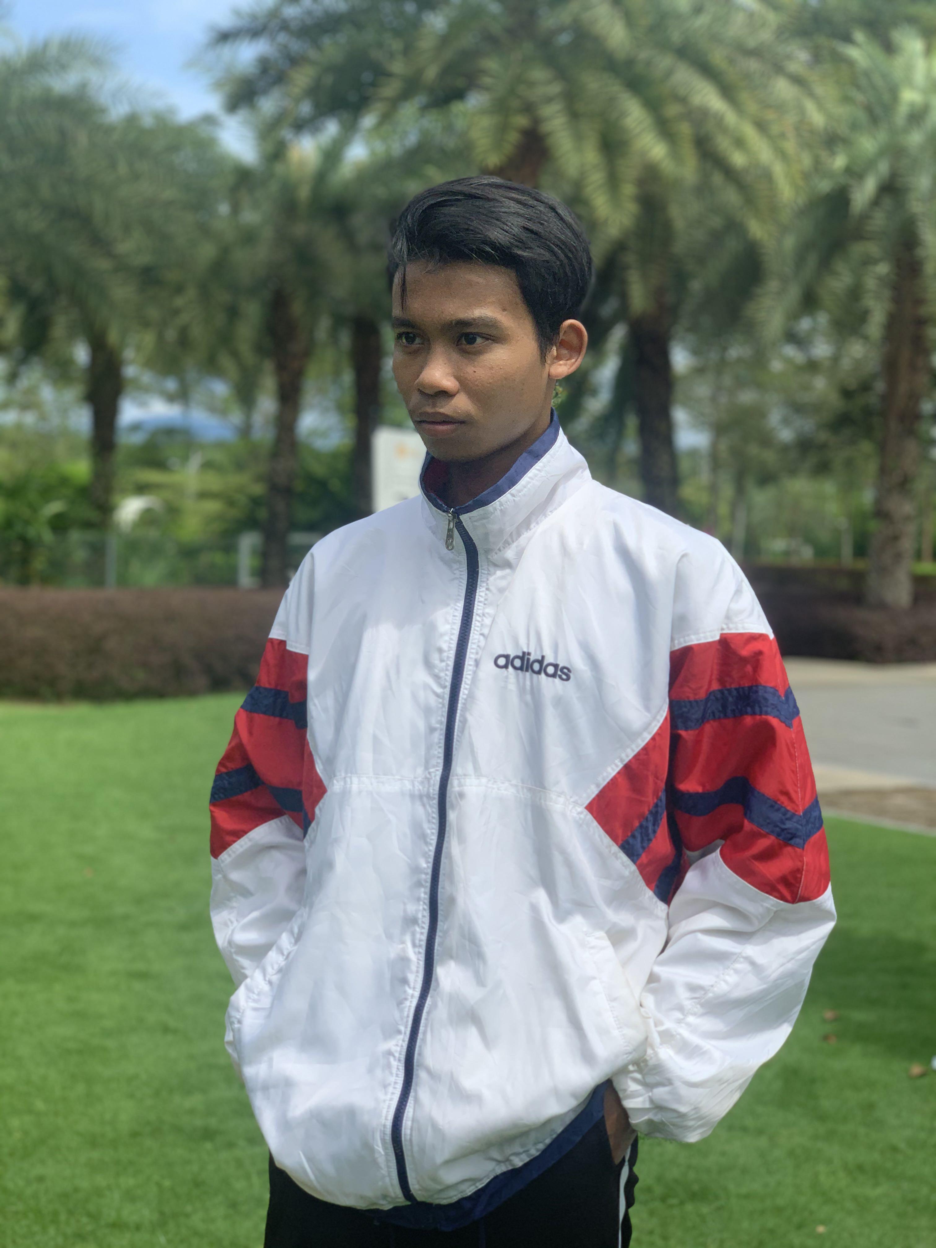 adidas jacket Men s Fashion Tops Sets Hoodies on Carousell