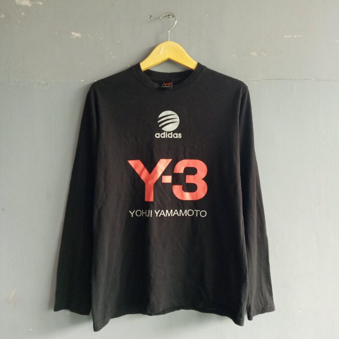 Adidas Neo x Y3 Yohji Yamamoto Longsleeve Fesyen Pria Pakaian