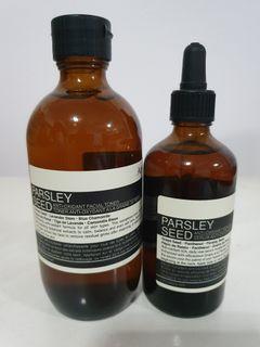 Aesop Parsley Seed Toner & Serum