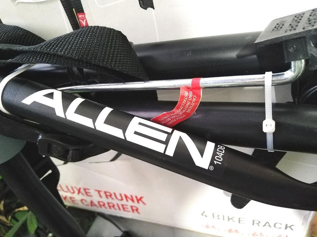ALLEN U.S.A. 104DB 4 Bikes Bicycle Car Vehicle Trunk Rack Carrier