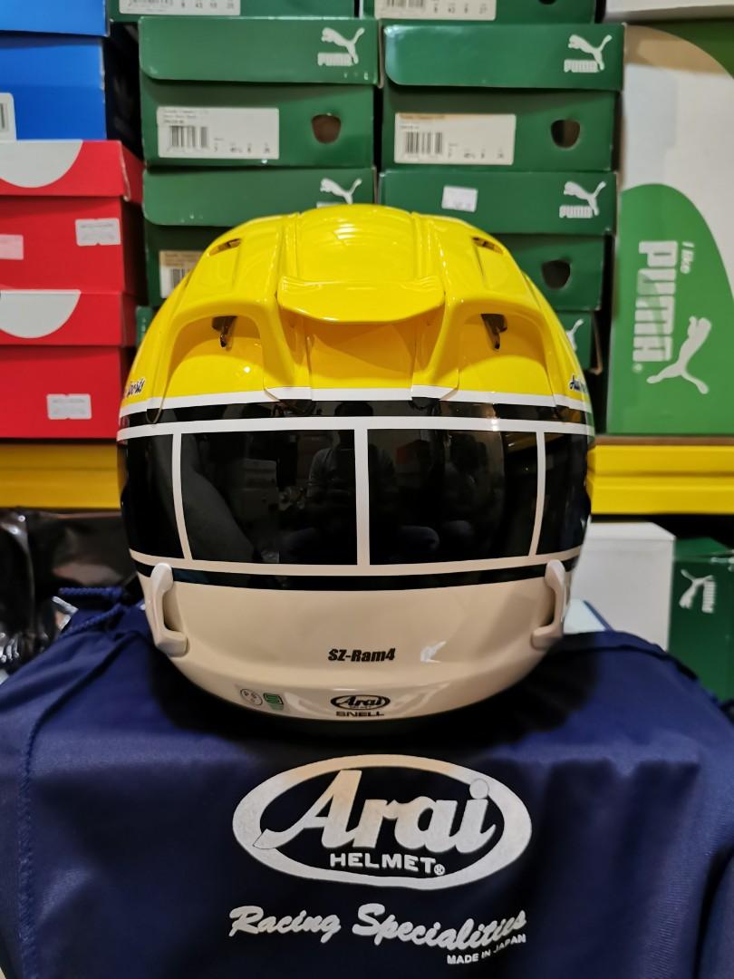 Arai Strobe Yamaha Helmet Auto Accessories on Carousell