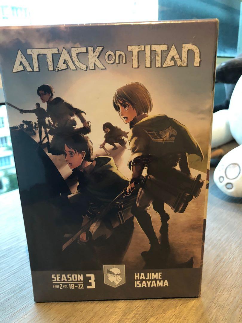 Attack on Titan Season 3 Part 1 Manga Box Set  