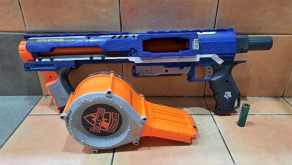 Authentic Rampage Toy Blaster, Hobbies & Toys, Toys & Games on Carousell