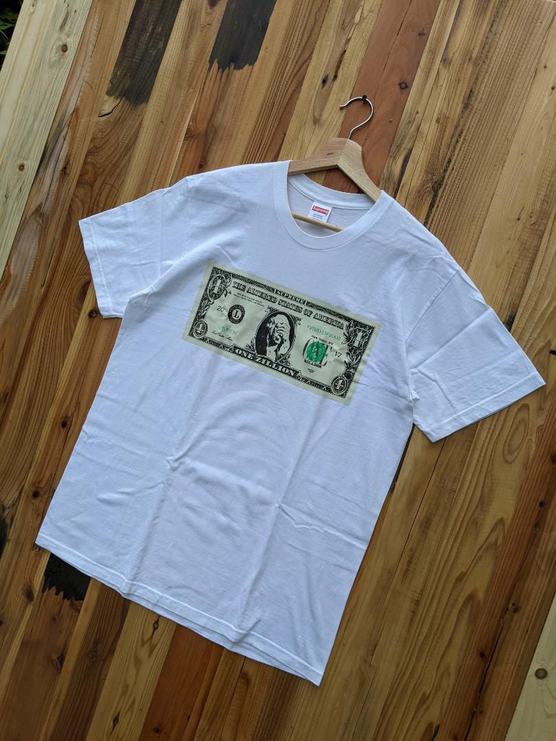 AUTHENTIC SUPREME 1 ZILLION T SHIRT Men s Fashion Tops Sets Tshirts Polo Shirts on Carousell