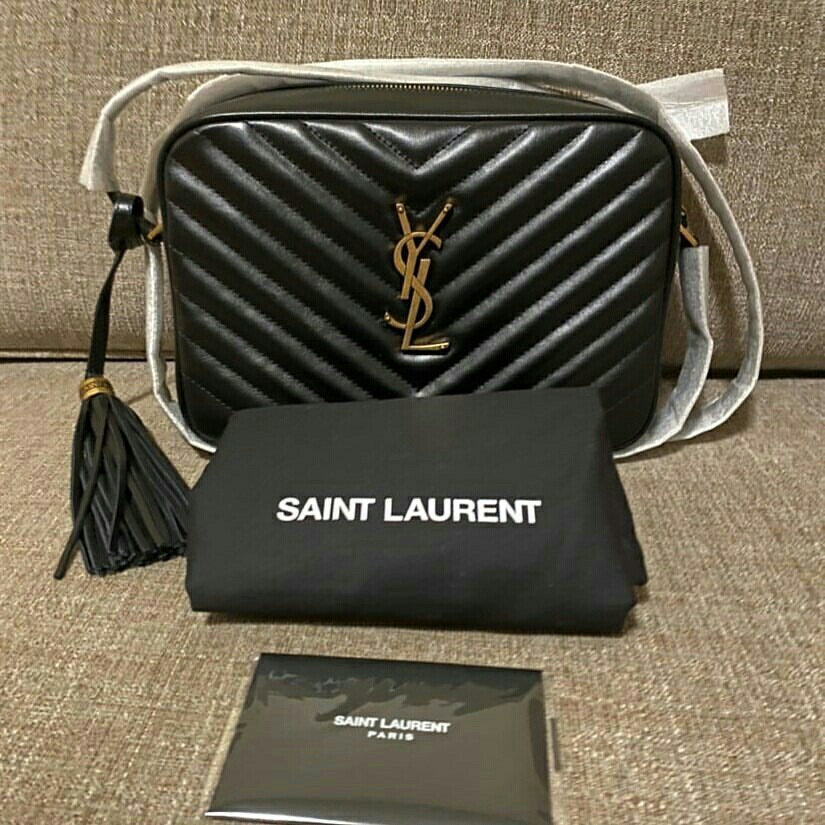 AUTHENTIC YSL LOU CAMERA BAG, Luxury, Bags & Wallets on Carousell