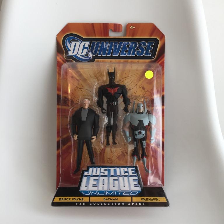 Batman Beyond Old Bruce Wayne Warhawk 3 Pack Justice League Animated  Unlimited BTAS TNBA STAS JLU, Hobbies & Toys, Toys & Games on Carousell