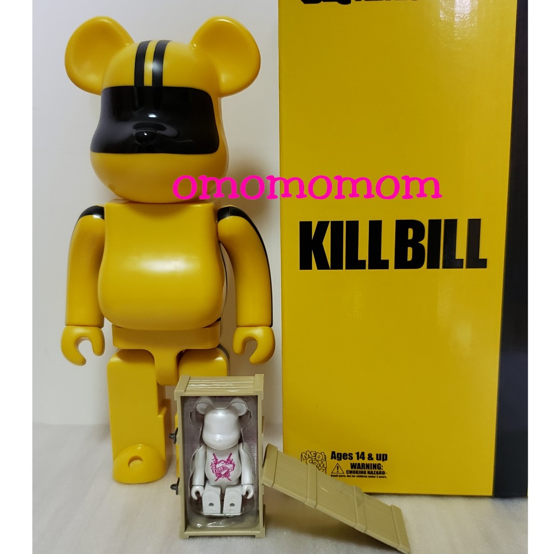 bearbrick 400 +100 kill Bill, 興趣及遊戲, 玩具& 遊戲類- Carousell