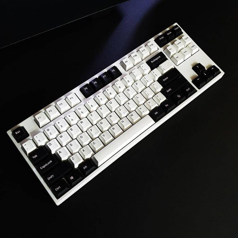 Blackpink PBT Doubleshot Cherry Profile Keycaps from Tempest Kirin ...