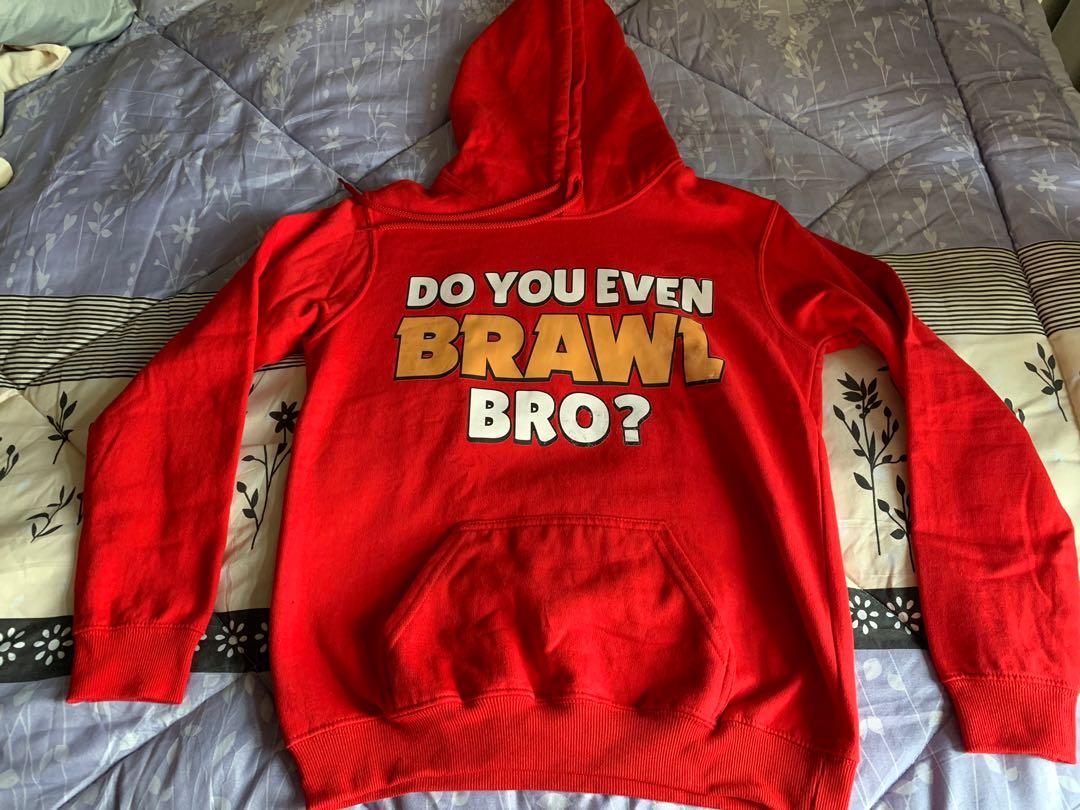 Brawl Stars Inspired Red Hoodie Jacket Men S Fashion Coats Jackets And Outerwear On Carousell - brawl stars jacket
