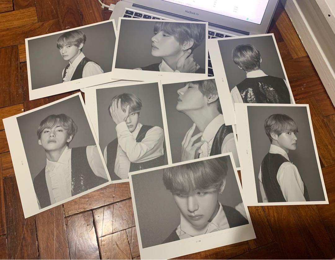BTS THE WINGS TOUR FINAL PHOTO FACE COLLECTION - TAEHYUNG