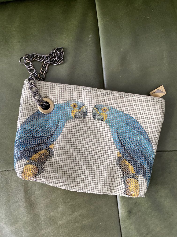 [C.A.M] Creatively Active Minds - Macaw Mesh Clutch/Wristlet