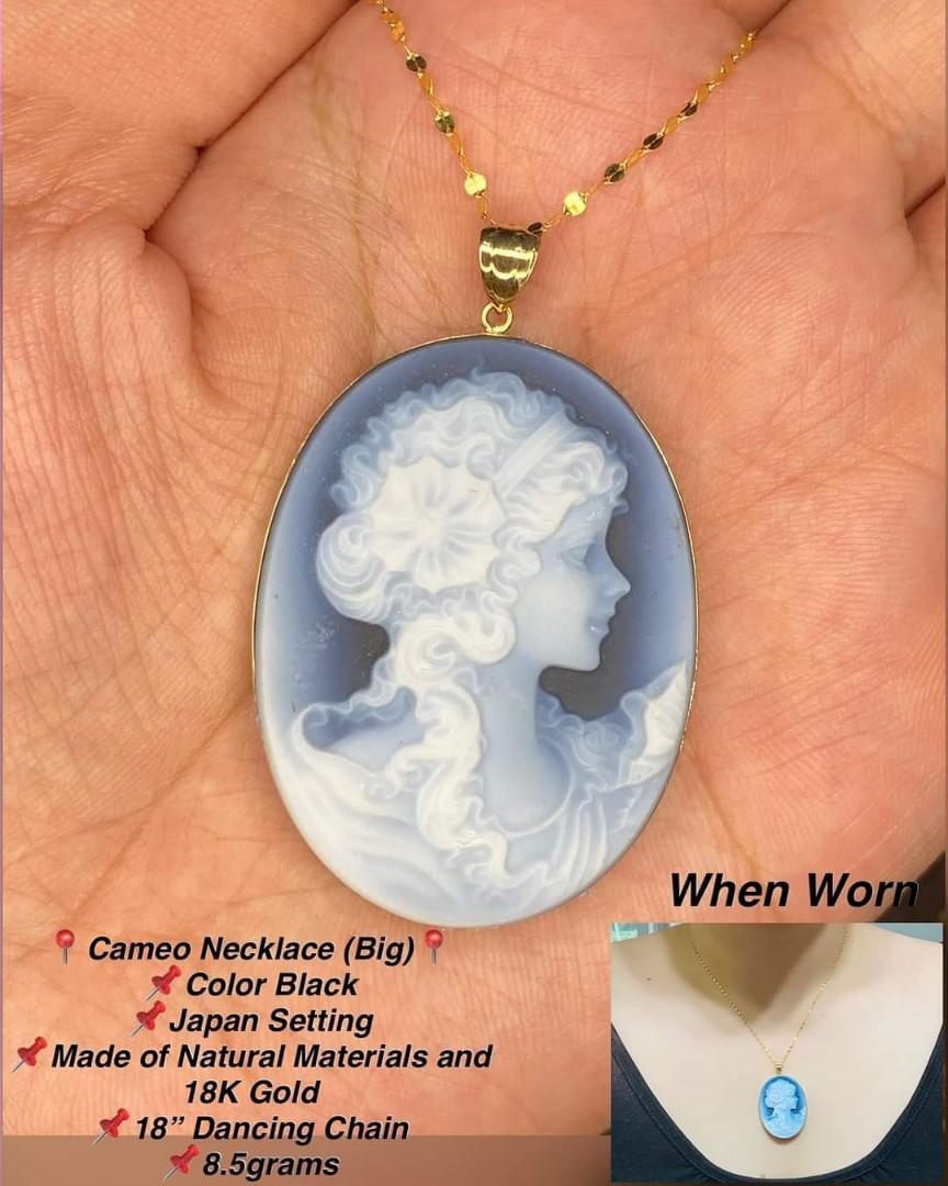 Authentic Cameo Necklace atelieryuwa.ciao.jp