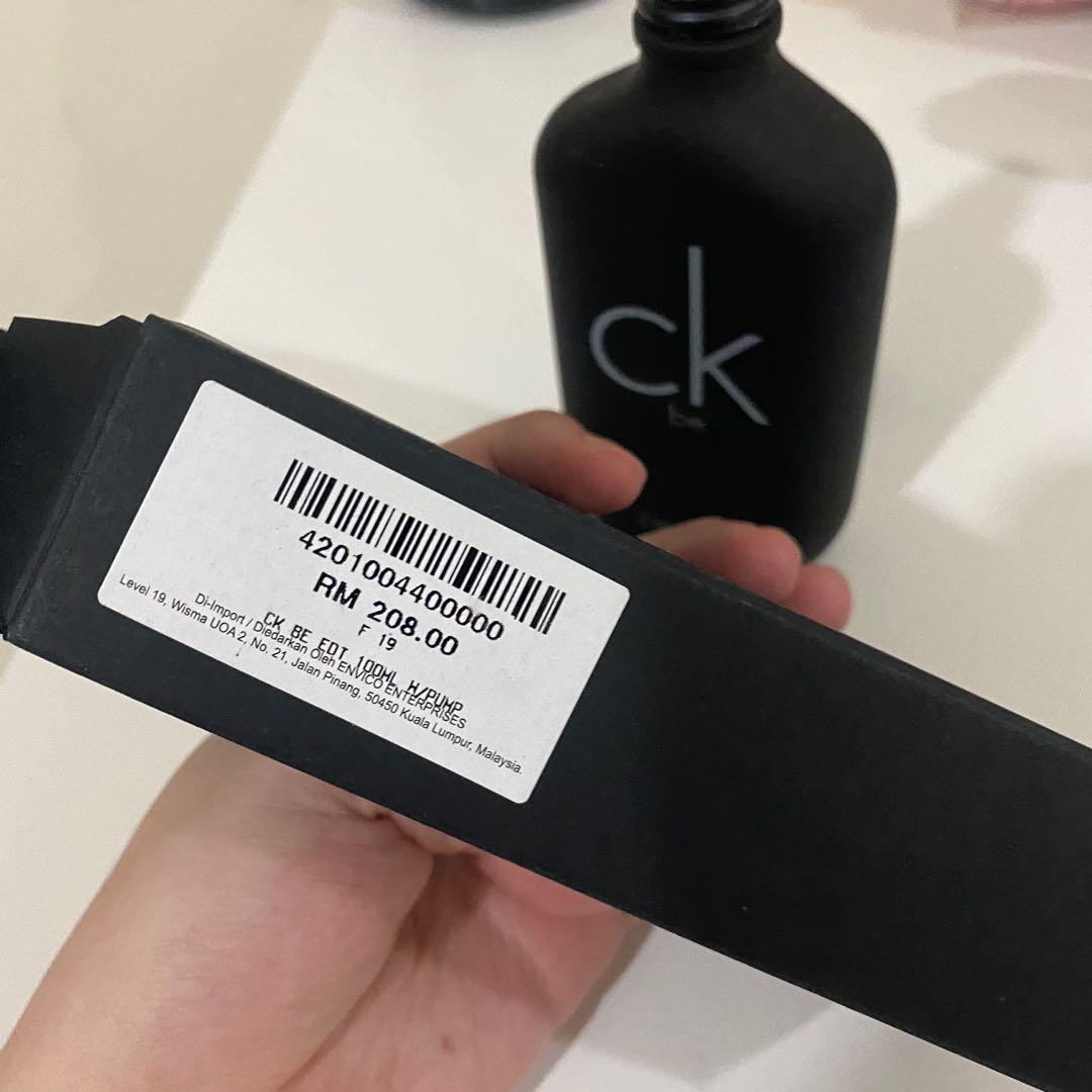 Ck Be EDT 100 ML, Beauty & Personal Care, Fragrance & Deodorants on  Carousell