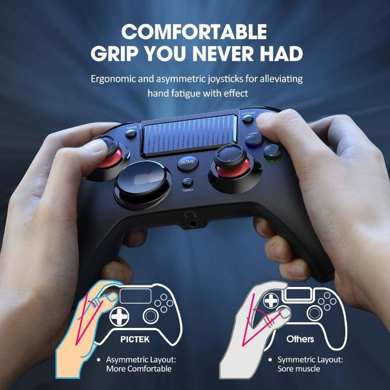 ergonomic ps4 controller