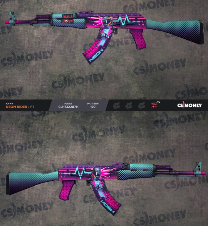 Csgo neon rider FT, Video Gaming, Gaming Accessories, Game Gift Cards ...
