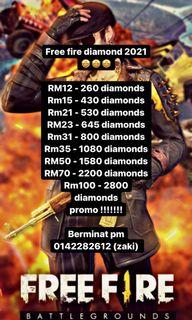 Diamond free fire percuma