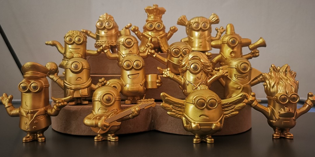 GOLD MINION COMPLETE 15PCS PH RELEASE, Hobbies & Toys, Toys & Games on