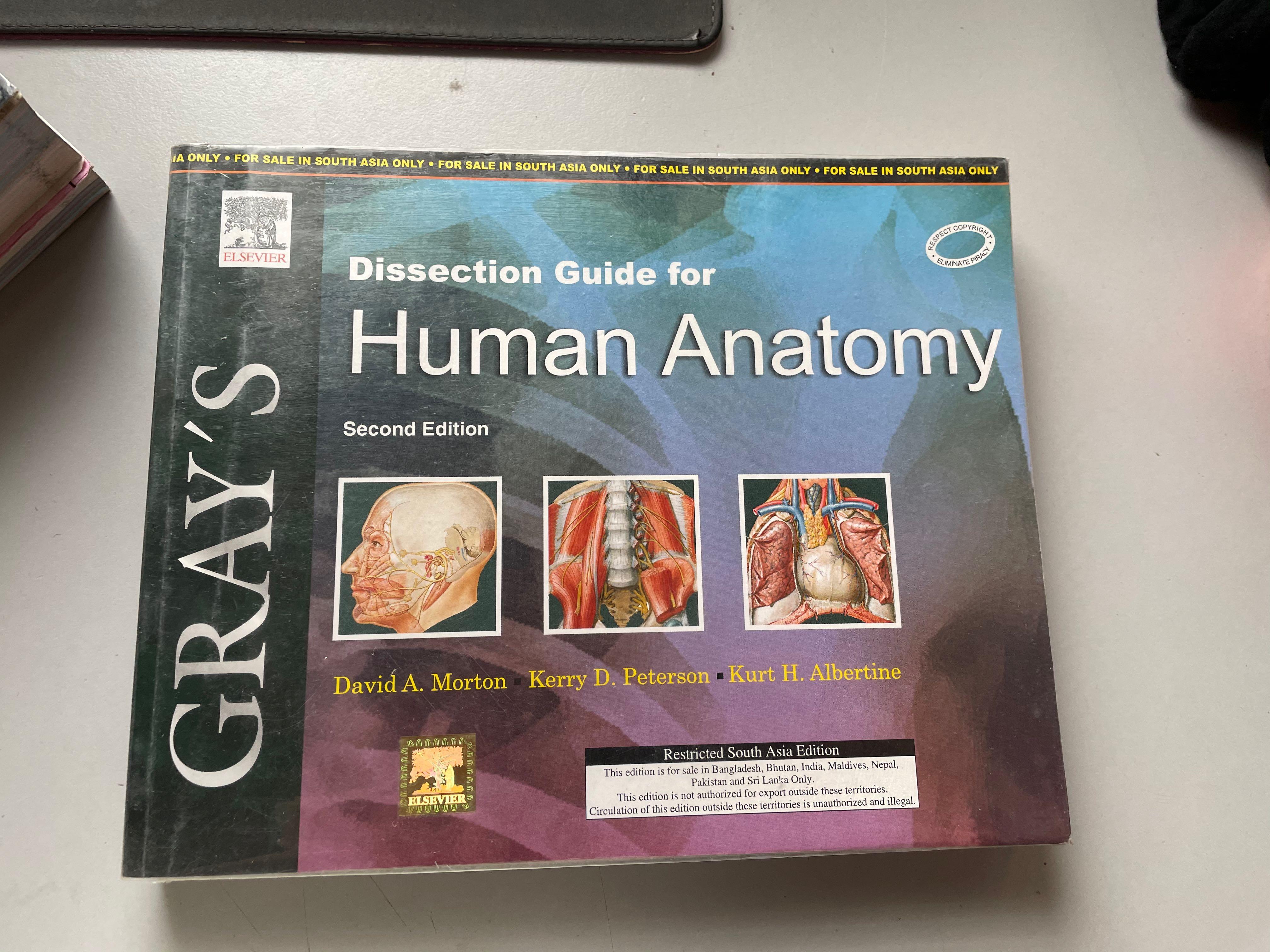 Gray’s dissection guide, Hobbies & Toys, Books & Magazines, Textbooks