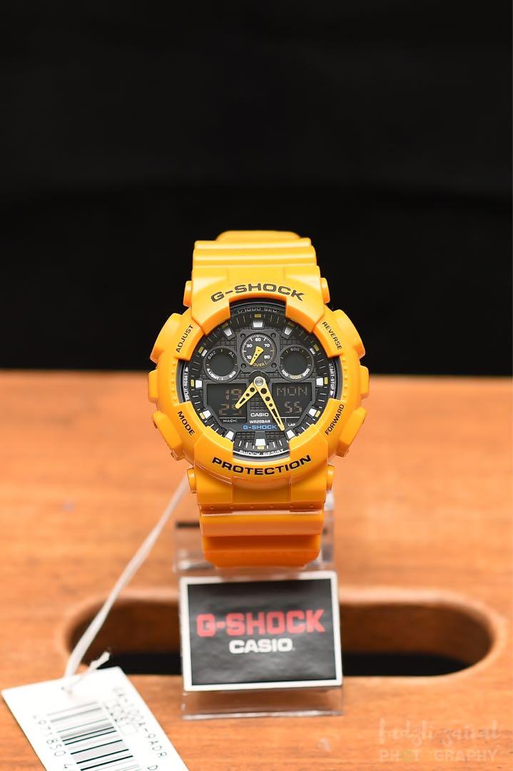 G shock discount ga 100 bumblebee