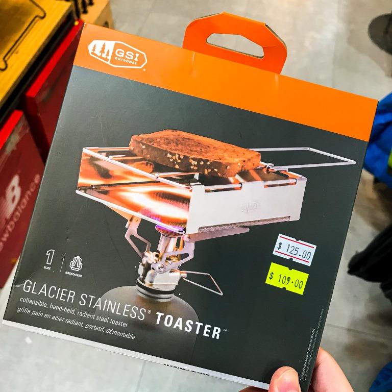 Gsi outdoors glacier deals stainless toaster