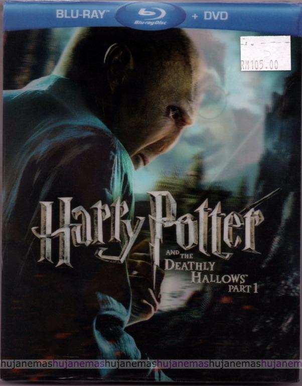 Harry Potter And The Deathly Hallows Part 1 Limited Edition Blu Ray 2 Discs Austria Dvd Taiwan 3d Lenticular Cover Music Media Cd S Dvd S Other Media On Carousell