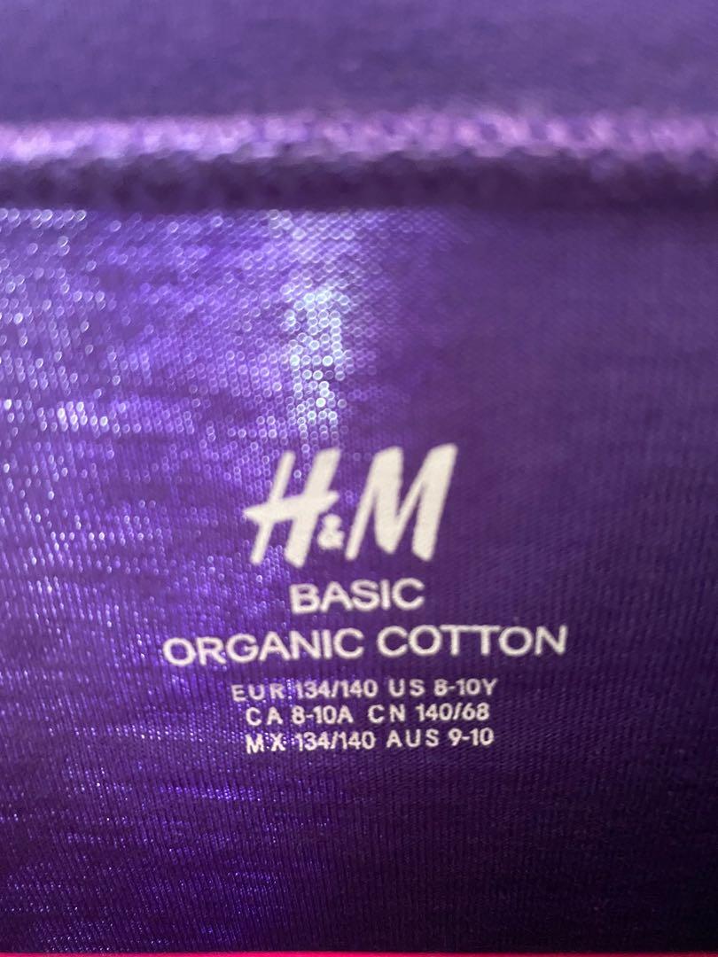 H&M Basic (Category: Others Tops) located in Marikina City. Submitted by neltan_carousel (Listing ID 1061329763, Image 2). Description: Size: 8 - 10 years old.