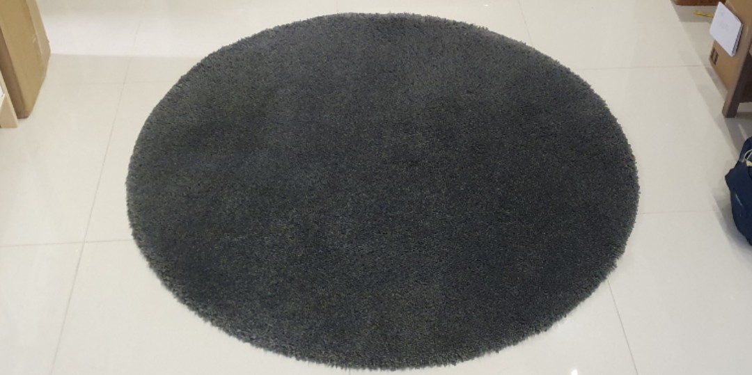 IKEA Adum Circular Rug, Furniture & Home Living, Home Decor, Carpets