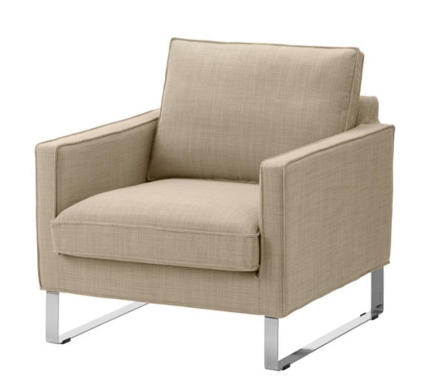 Ikea Mellby Armchair, Furniture & Home Living, Furniture, Chairs on