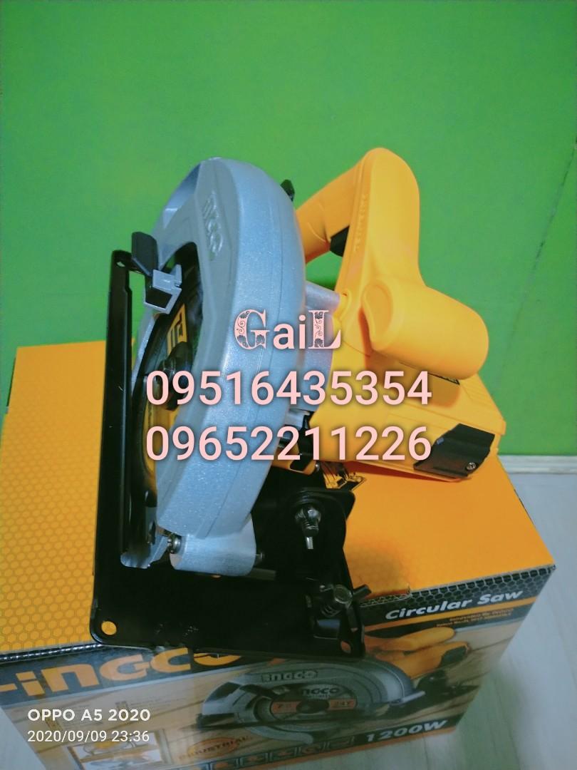 INGCO 1200W 7" Circular Saw, Commercial & Industrial, Construction