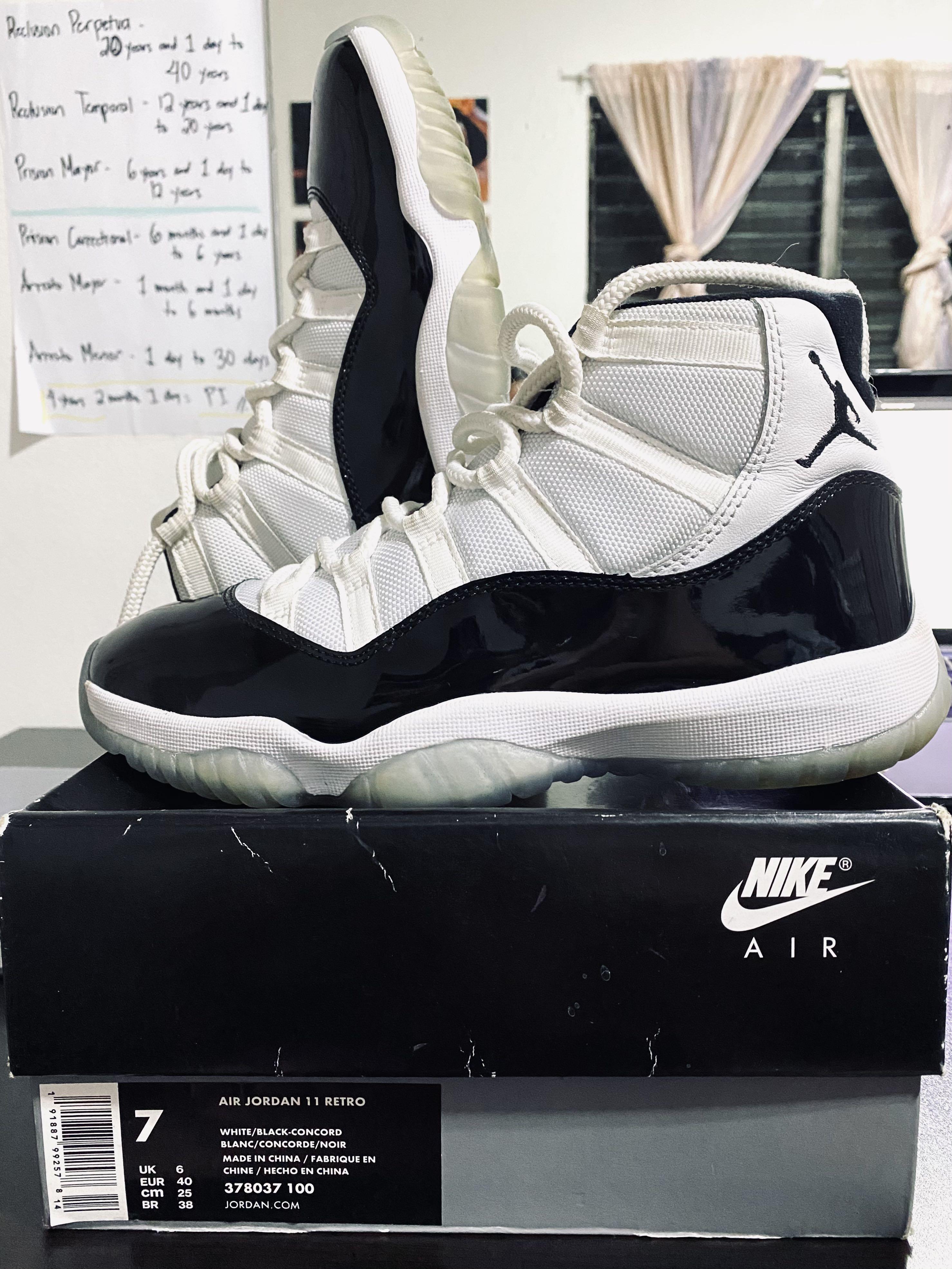 Jordan 11 concord shop size 6