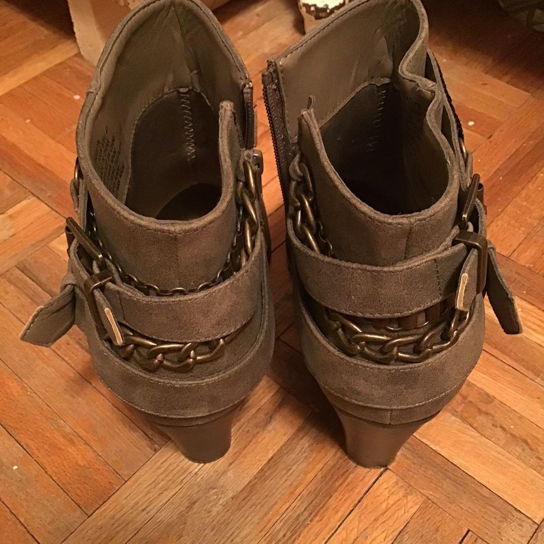 JustFab Braelyn Ankle Boots Women s Fashion Shoes on Carousell