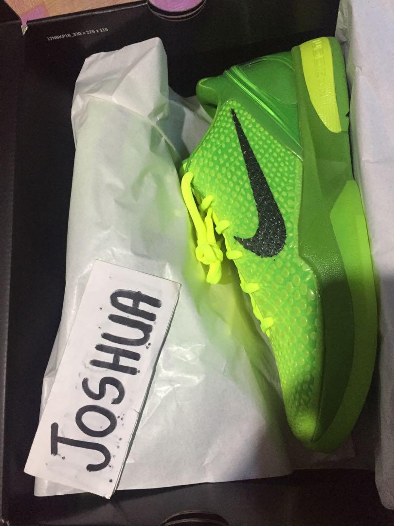 kobe grinch size 9.5