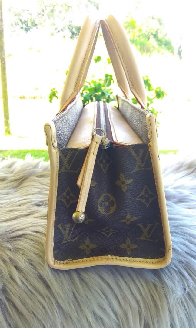 Louis Vuitton Vintage Monogram Sac Tricot Triangle Handbag