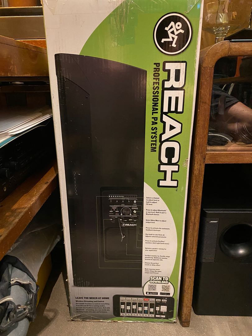 Mackie reach portable pa deals