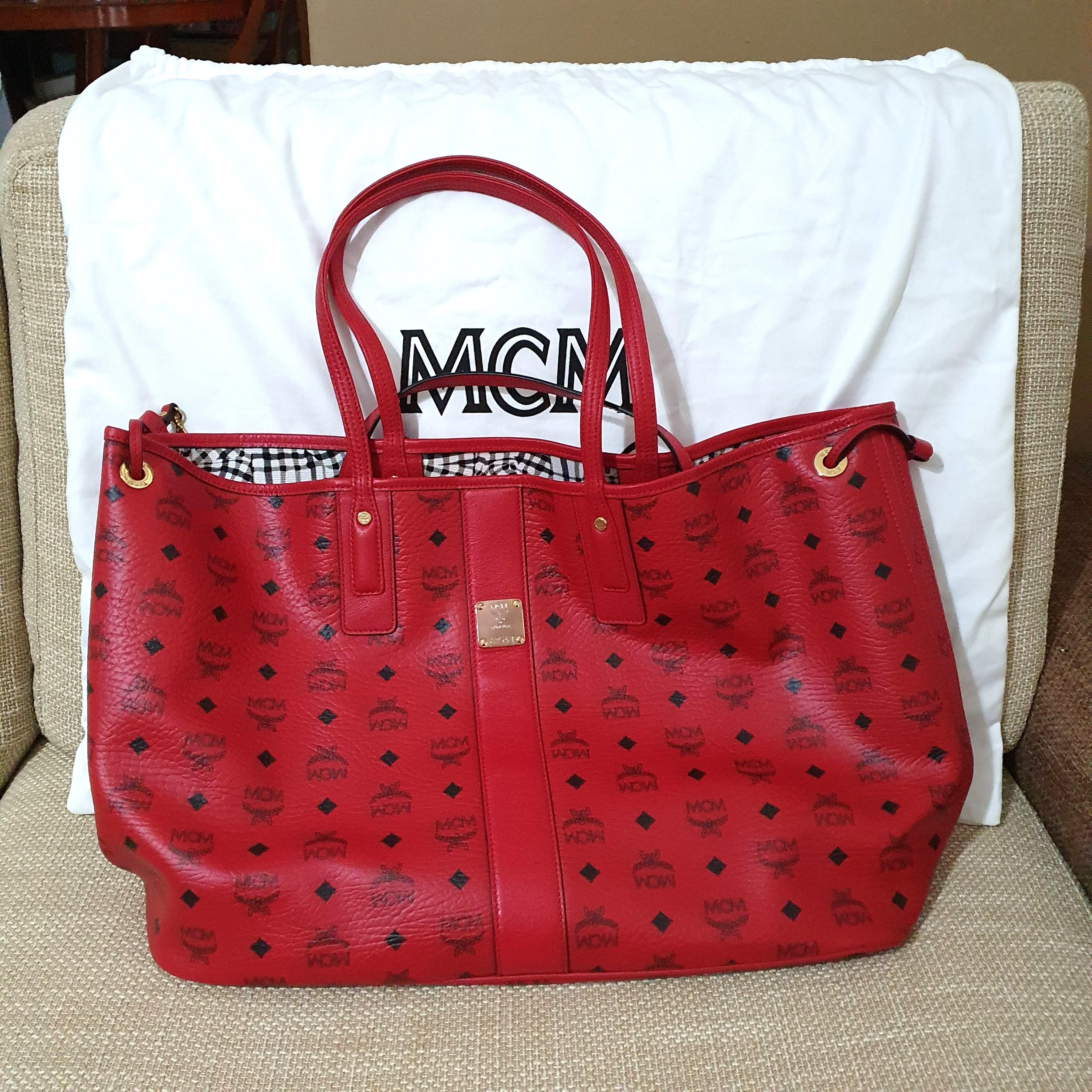 Buy MCM NEO MILLA TOTE IN PARK AVENUE LEATHER WHITE Online in Singapore