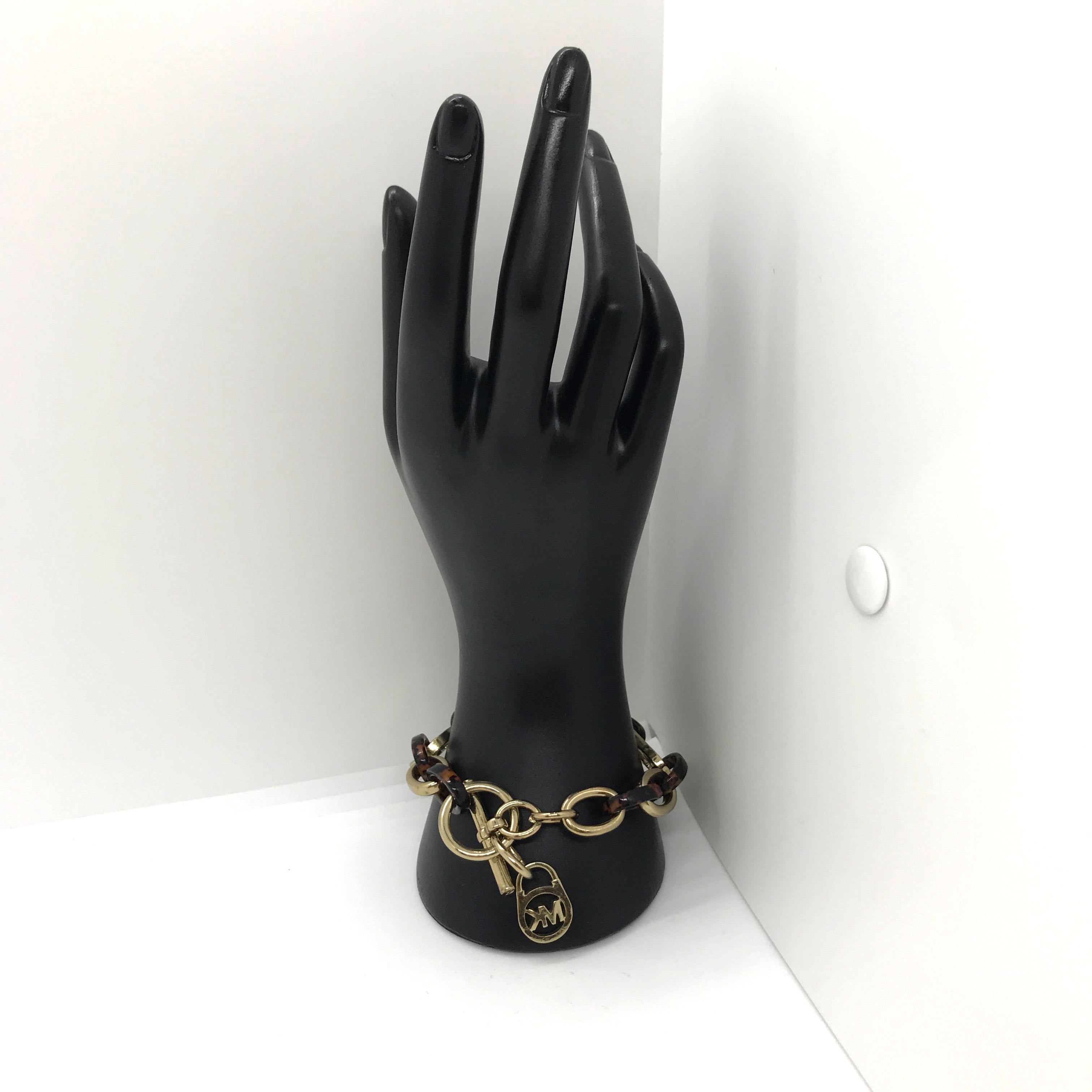 Michael kors tortoise bracelet clearance