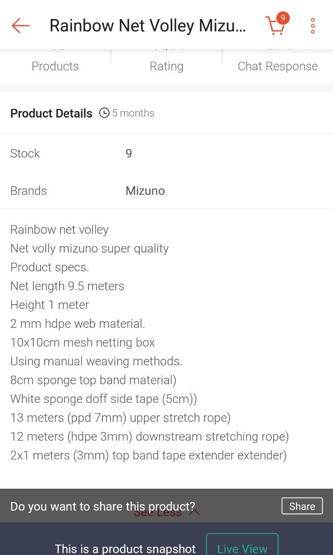 Mizuno best sale volleyball net