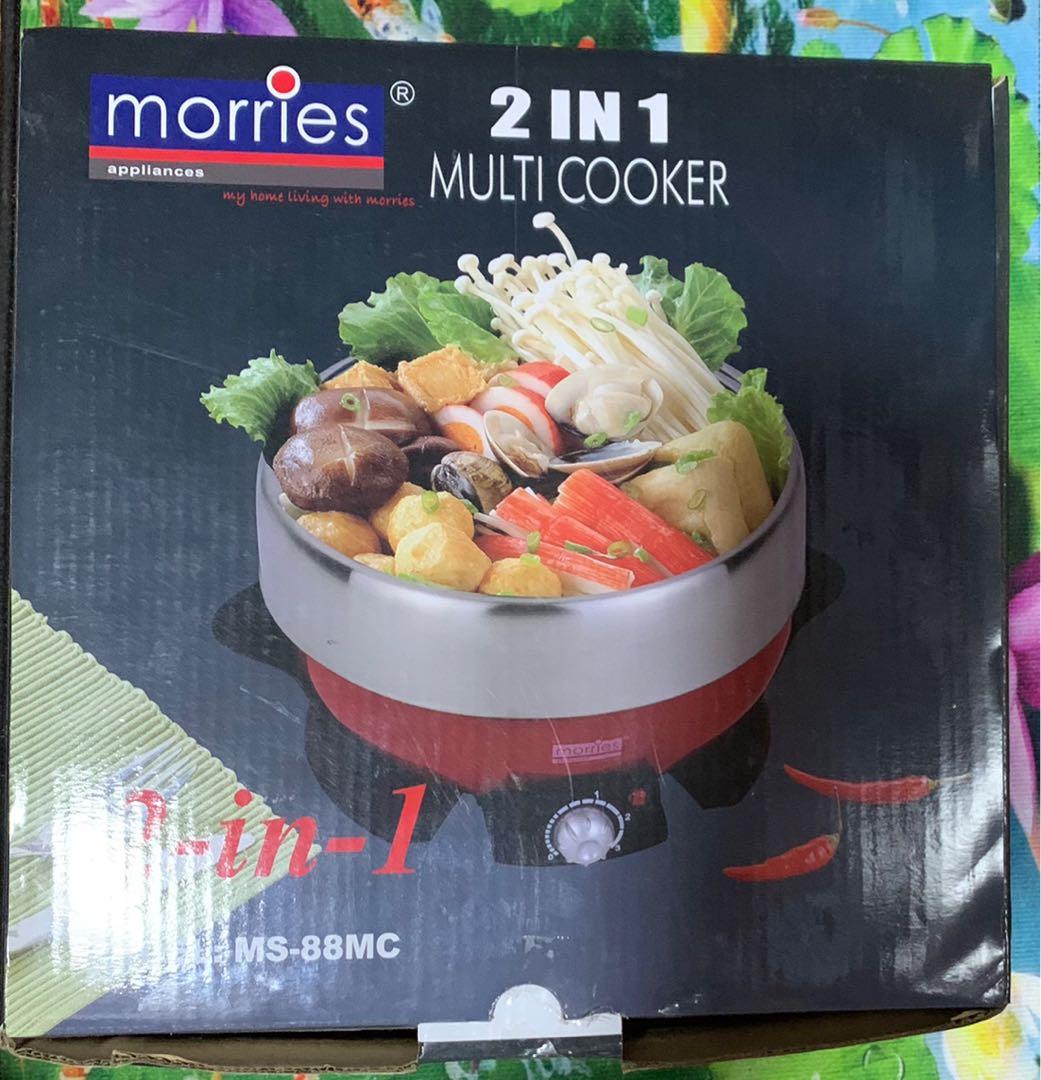Morries 2 in 1 Multi Cooker MS 88MC TV Home Appliances Kitchen Appliances Cookers on Carousell