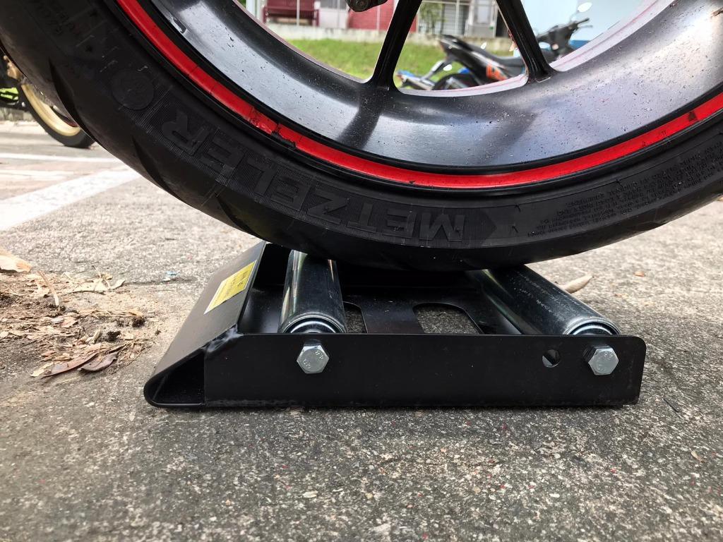 Motorcycle/Motorbike Wheel roller jockey/Lift stand/jack up/paddock